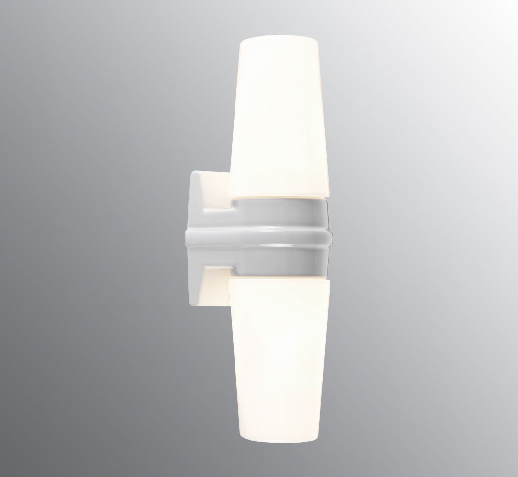 Lampara Aplique de Techo o Pared Bernadotte IFO Doble IP44