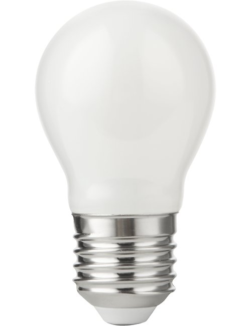 Esferica Opal G45 LED E27 Filament Ball G45x80mm 470Lm2500K Opal Dimmable