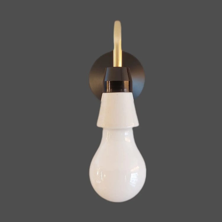 Aplique metal / Latón / Ceramica Brazo S