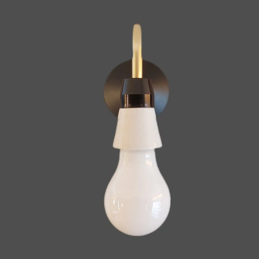 Aplique metal / Latón / Ceramica Brazo S