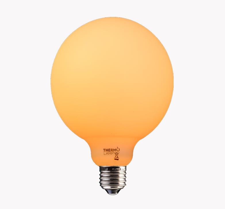 Globe 125 Opal Satin Dimmable LED 510LM 8W Extra Warm White 2200K