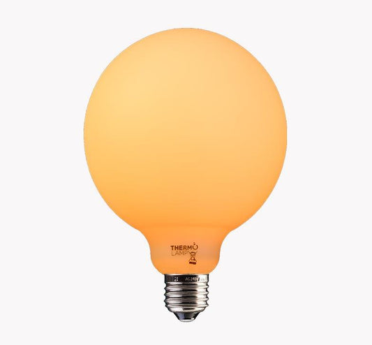 Globe 125 Opal Satin Dimmable LED 510LM 8W Extra Warm White 2200K