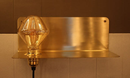 Aplique Estantería Latón