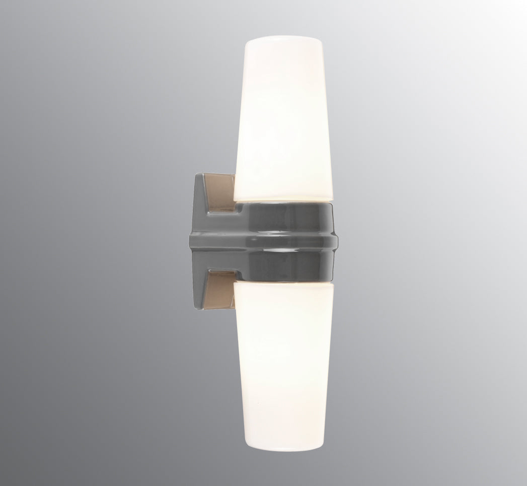 Lampara Aplique de Techo o Pared Bernadotte IFO Doble IP44