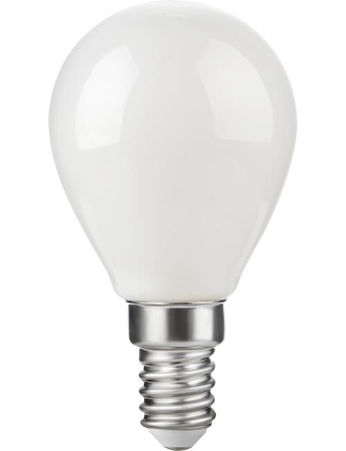 SPL Bombilla LED E14 G45 opal regulable 4,7 W 2500 K