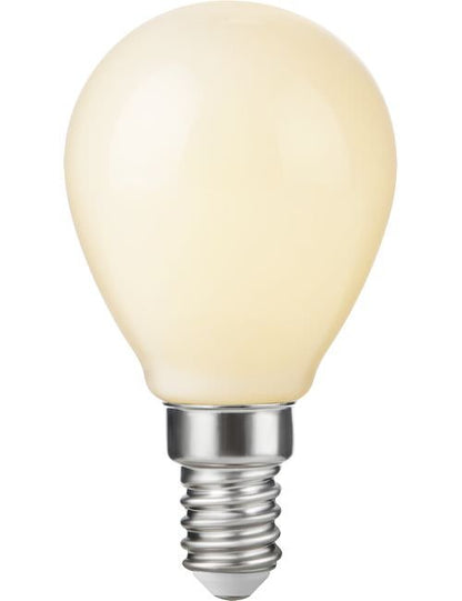SPL Bombilla LED E14 G45 opal regulable 4,7 W 2500 K