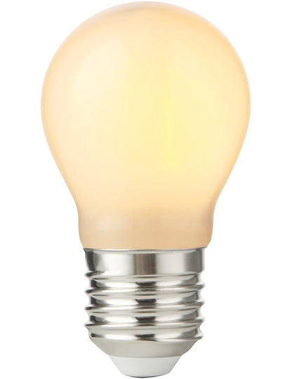 Esferica Opal G45  LED E27 Filament Ball G45x80mm 470Lm2500K Opal Dimmable
