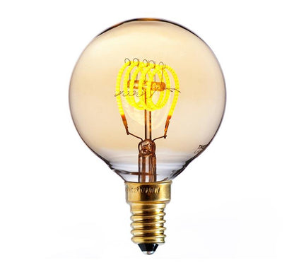 Globe 60 S Golden Dimmable LED 180LM 4W Extra Warm White 2000K